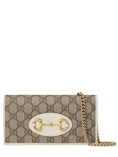 gucci horsebit 1955 strap wallet|gucci horsebit wallet on chain.